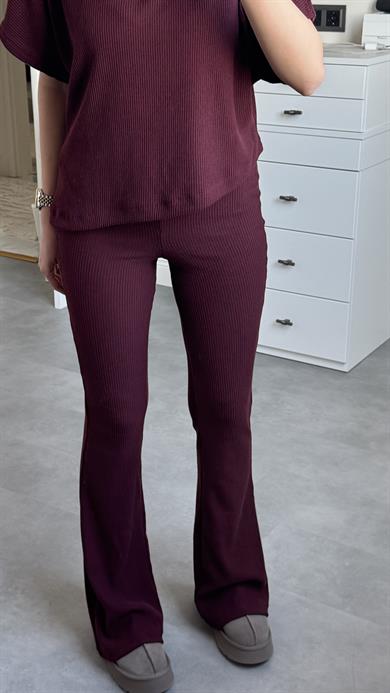 Dilvin Bordo Triko Takım 