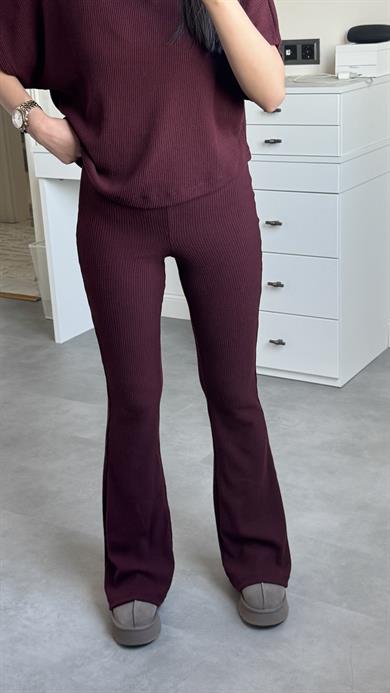 Dilvin Bordo Triko Takım 