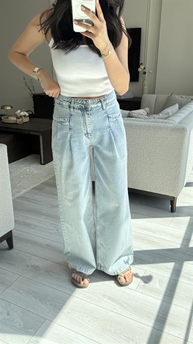 Dilvin Geniş Paça Jean 