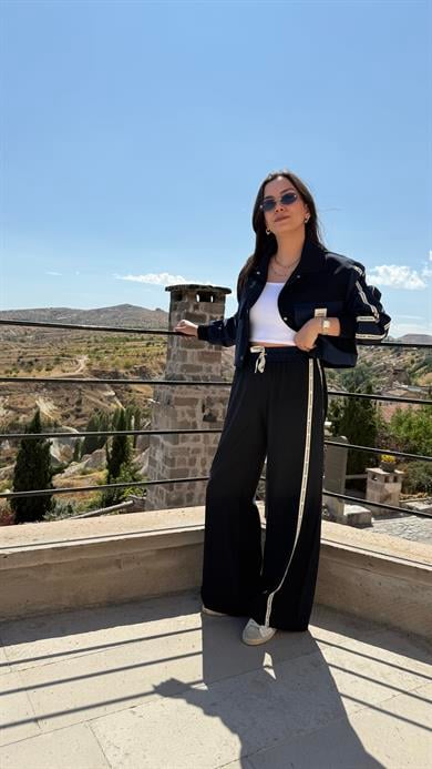 Lacivert Premium Kalite Jolie Takım 