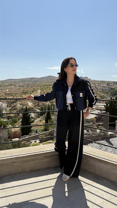 Lacivert Premium Kalite Jolie Takım 