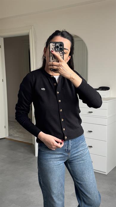 Lacste Hırka - Siyah