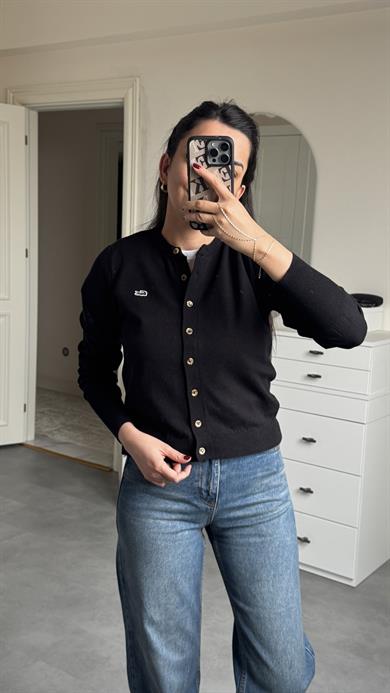 Lacste Hırka - Siyah