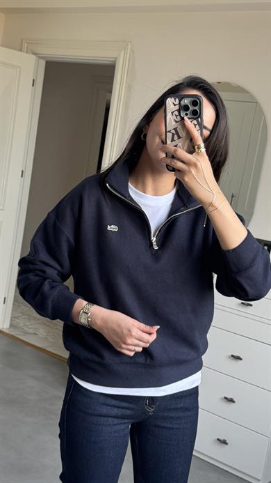 Lacste Yarım Fermuarlı Kazak - Laci