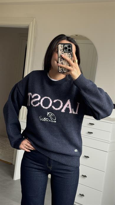 Lacste Yazılı Kazak - Laci