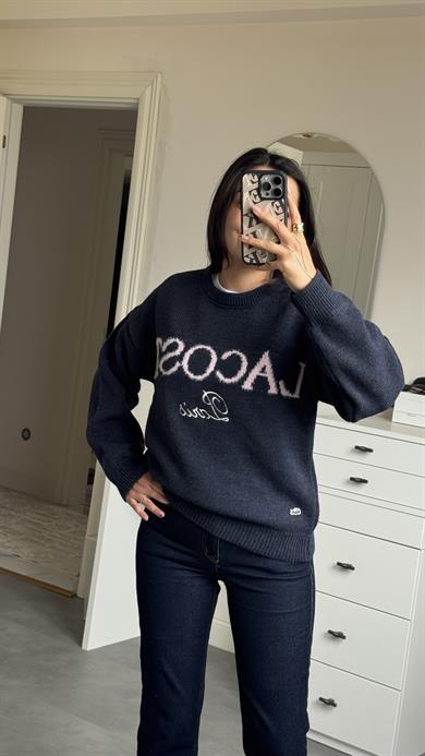 Lacste Yazılı Kazak - Laci