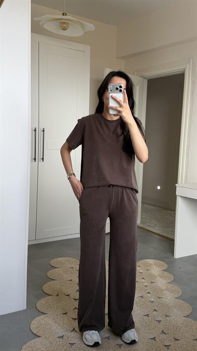 Lcs Pike Takım - Kahverengi