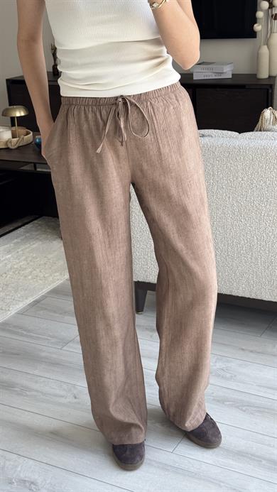 Massi Salaş Pantolon - Kahve