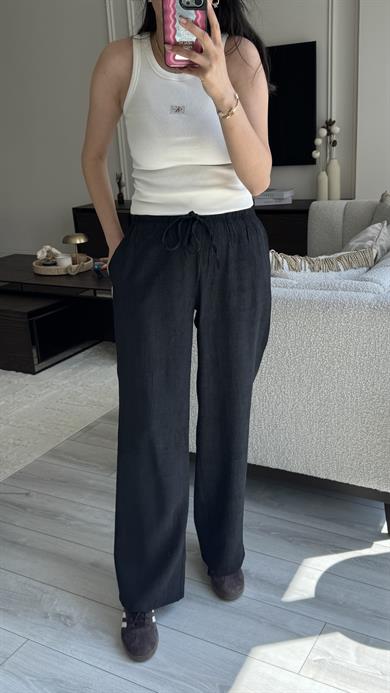 Massi Salaş Pantolon - Siyah