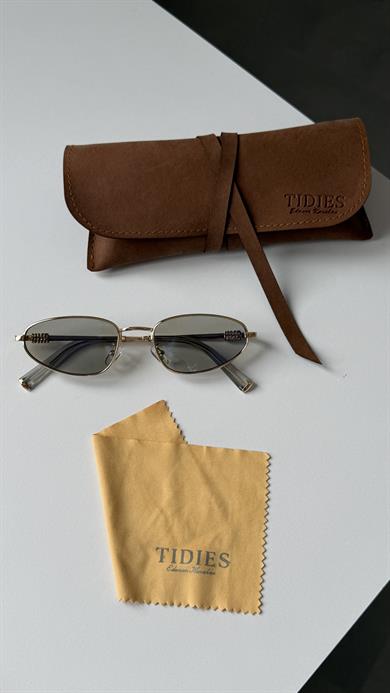 Miu Gold Siyah Cam Güneş Gözlüğü