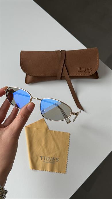 Miu Gold Siyah Cam Güneş Gözlüğü