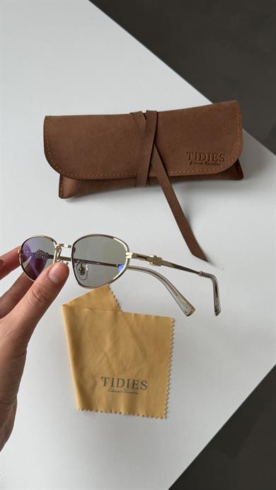 Miu Gold Siyah Cam Güneş Gözlüğü