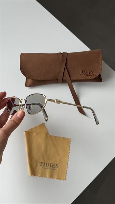 Miu Gold Siyah Cam Güneş Gözlüğü