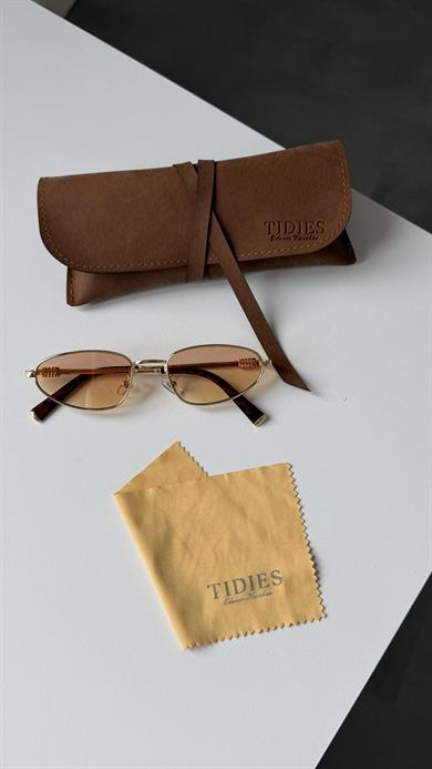 Miu Gold Turuncu Cam Güneş Gözlüğü