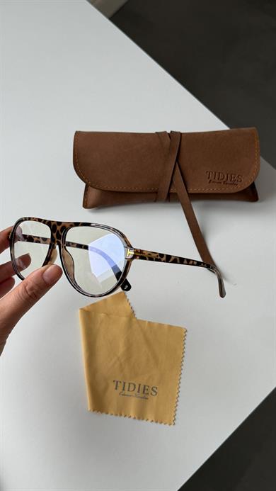 Tmf Leopar Mavi Işık Koruyucu Gözlük