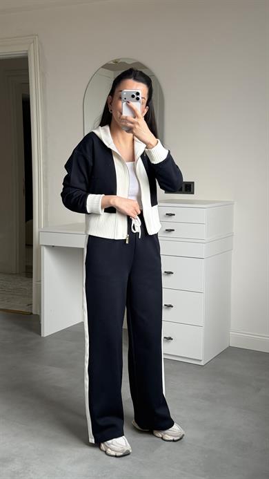 Triko Detaylı Takım - Laci