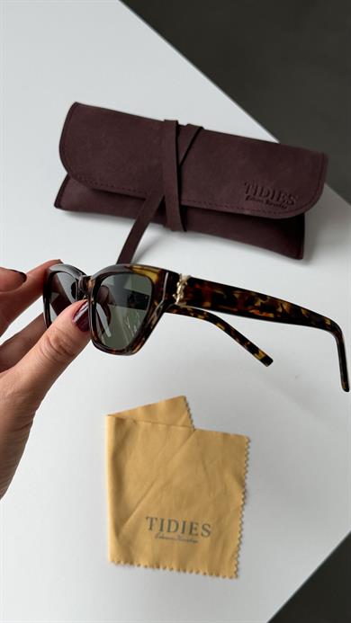 Yasel Leopar Yeşil Cam Güneş Gözlüğü