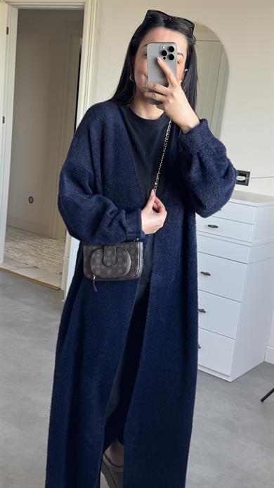 Yumoş Maxi Boy Hırka - Laci