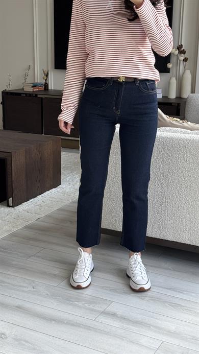 Zra Boyfit Kesik Paça - Laci