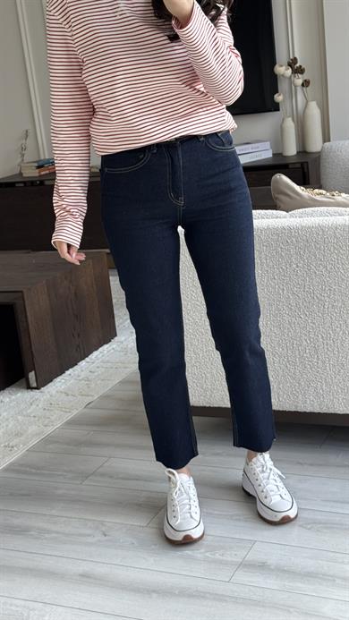 Zra Boyfit Kesik Paça - Laci