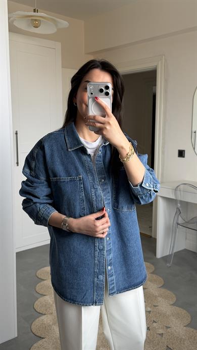 Zra Oversize Kot Gömlek