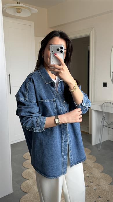 Zra Oversize Kot Gömlek