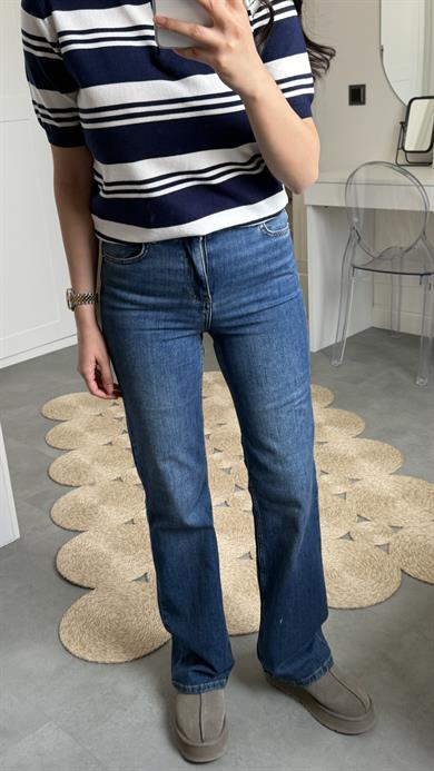 Zra Straight Mavi Jean 