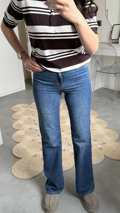 Zra Straight Mavi Jean 