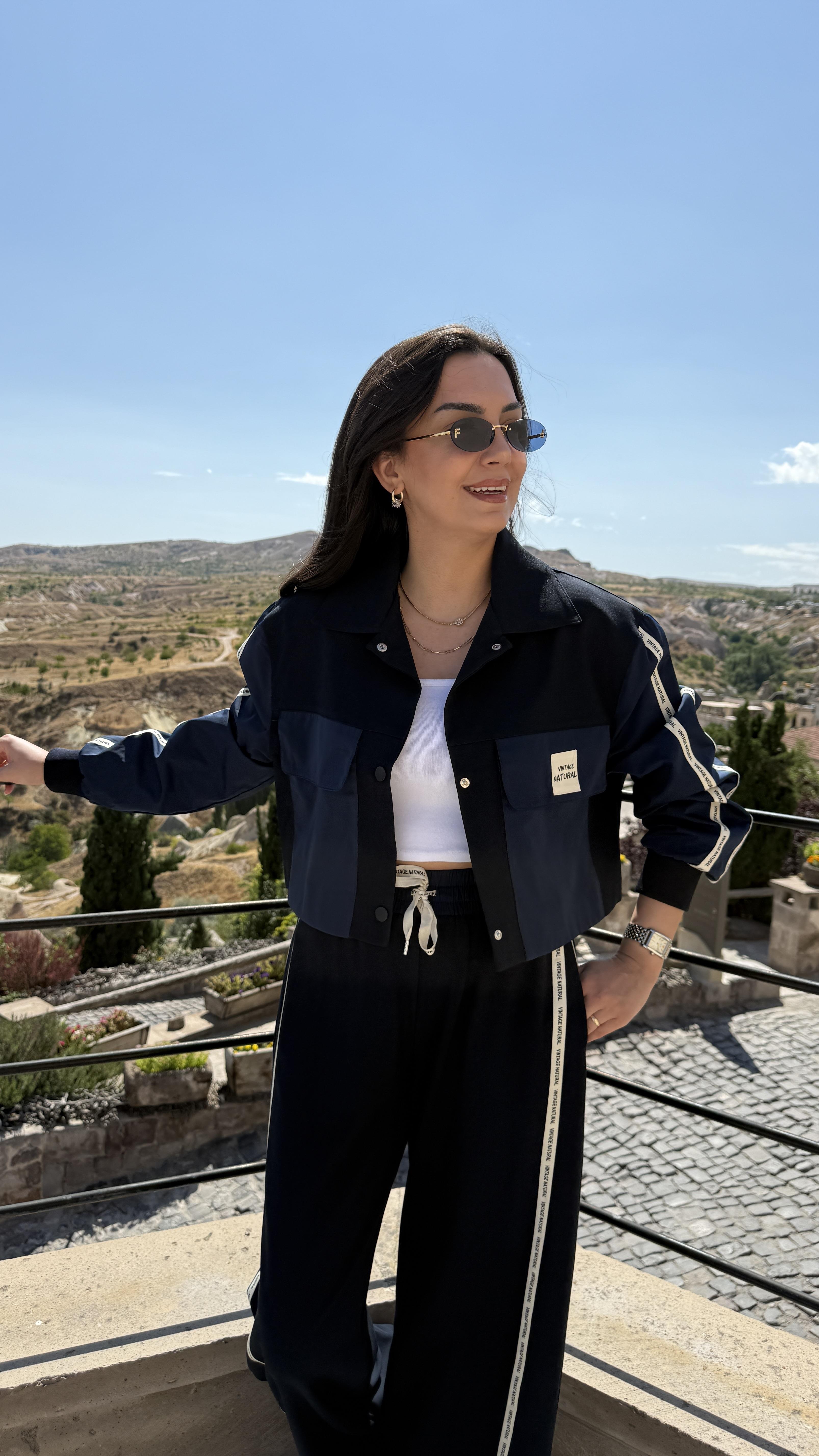 Lacivert Premium Kalite Jolie Takım 