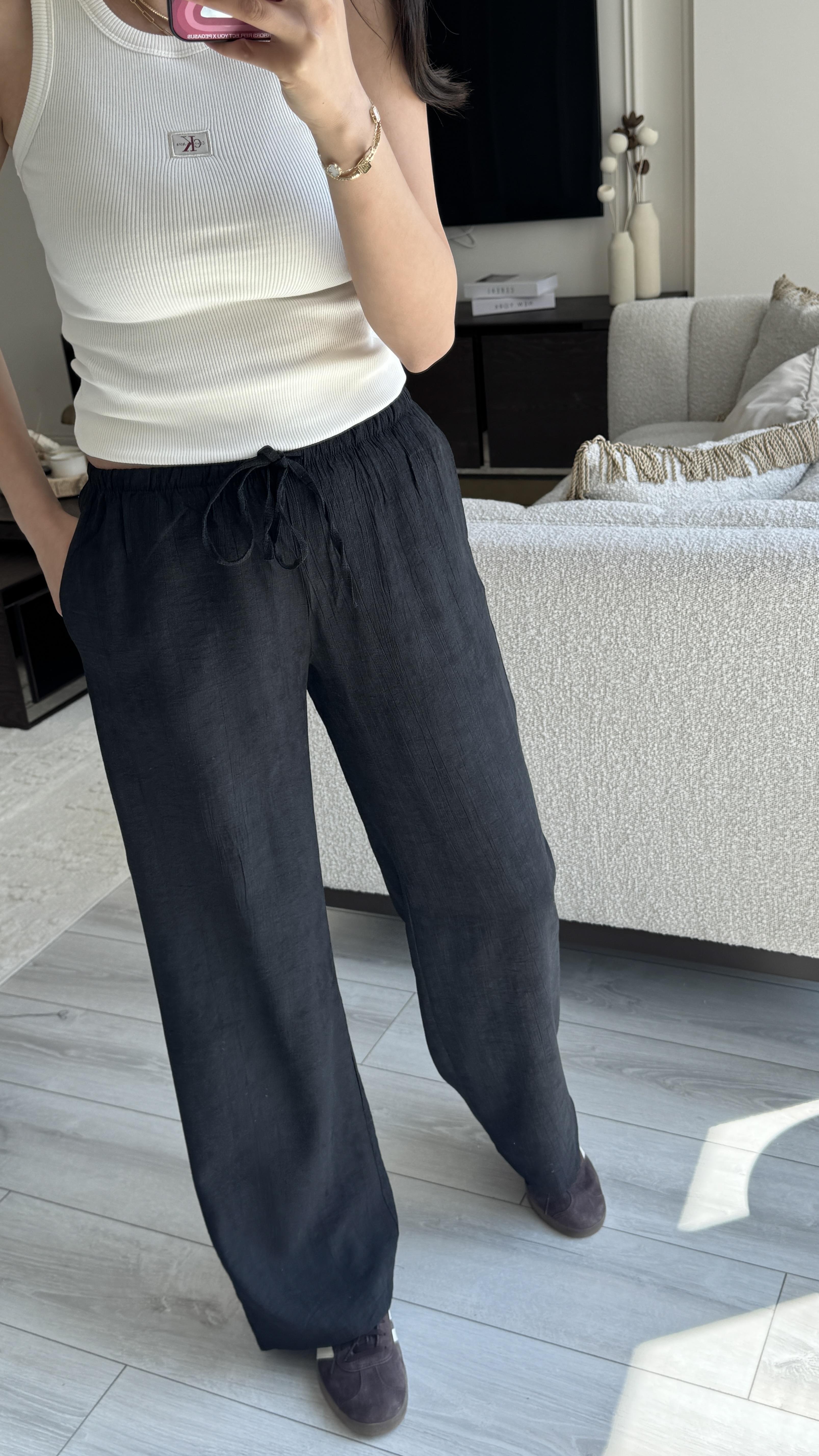 Massi Salaş Pantolon - Siyah