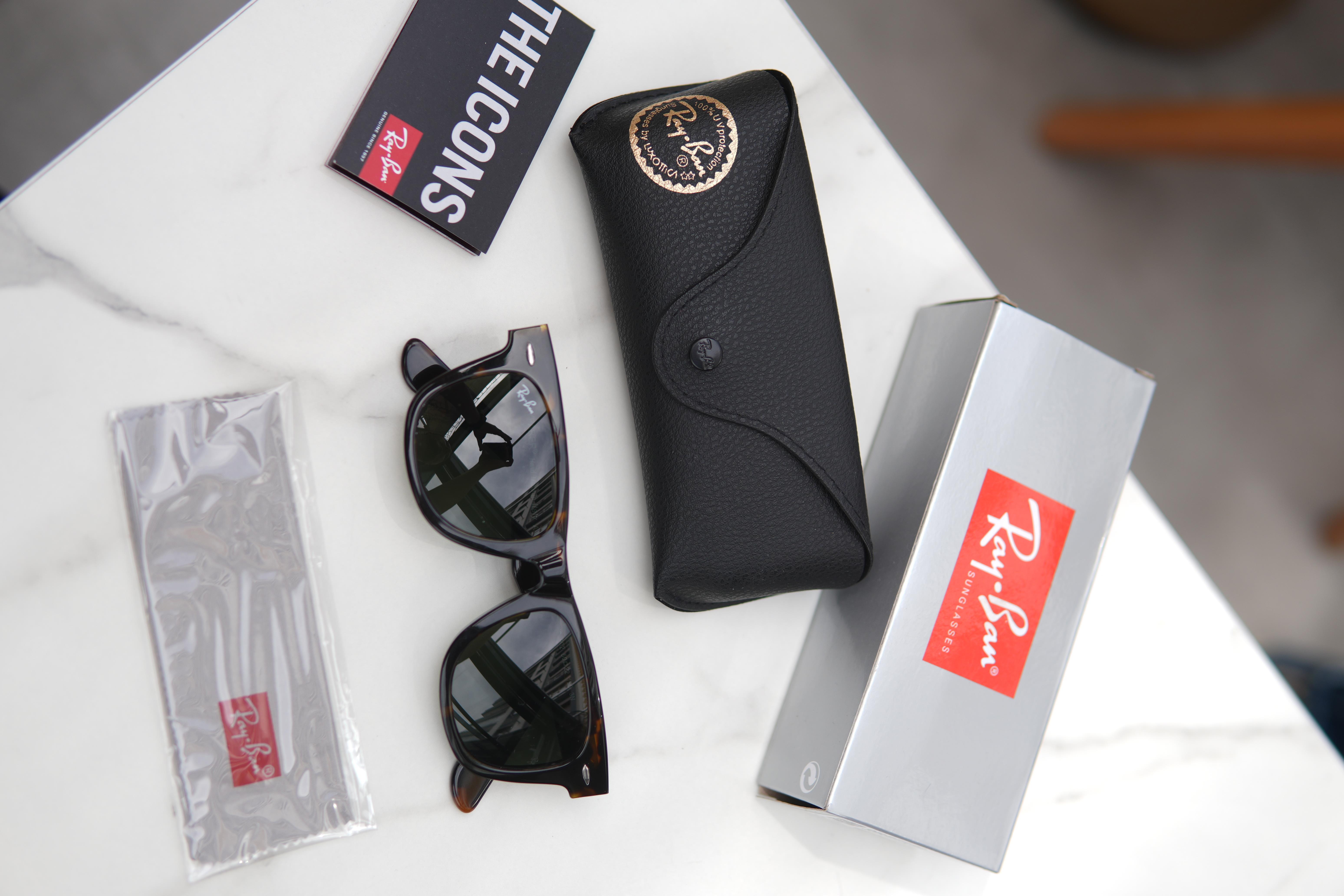 Rb Wayfarer Gözlük -Leopar