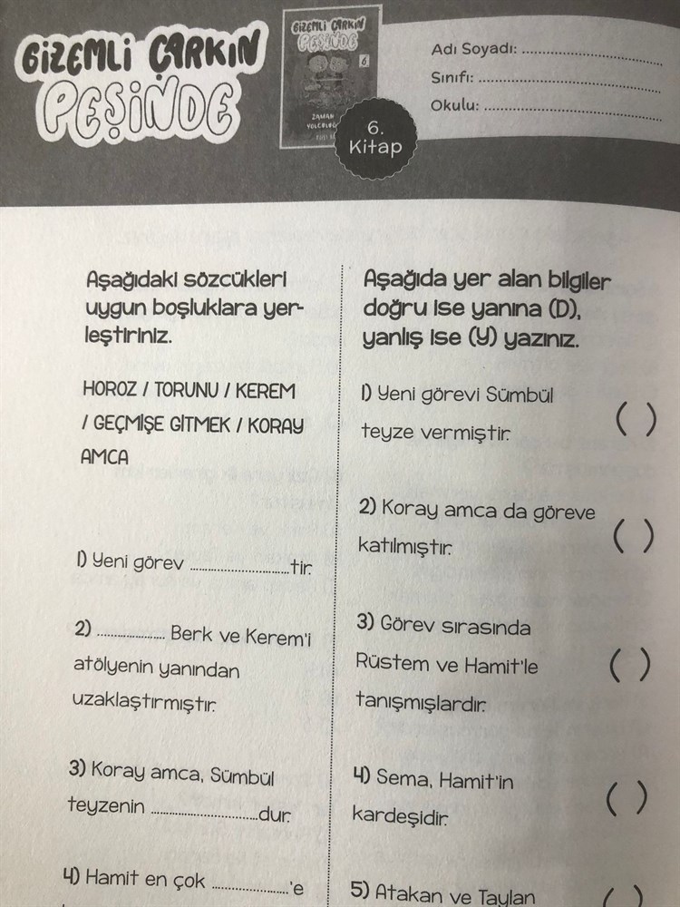 Gizemli Çarkın Peşinde Set