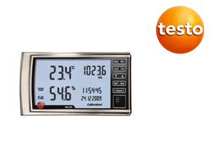Testo 622 - Nem/sıcaklık/basınç ölçüm cihazı (ALARMLI)