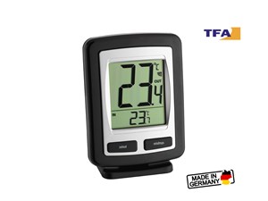 TFA 30.3040 'Zoom' Telsiz İç ve Dış Ortam Termometre