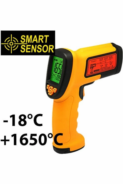Smart Sensor AS882 Lazerli Sıcaklık Ölçer 1650°C