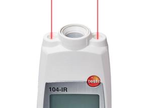 Testo 104-IR Hem Lazerli Hem Problu Gıda Termometresi