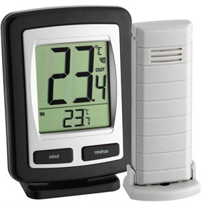TFA 30.3040 'Zoom' Telsiz İç ve Dış Ortam Termometre