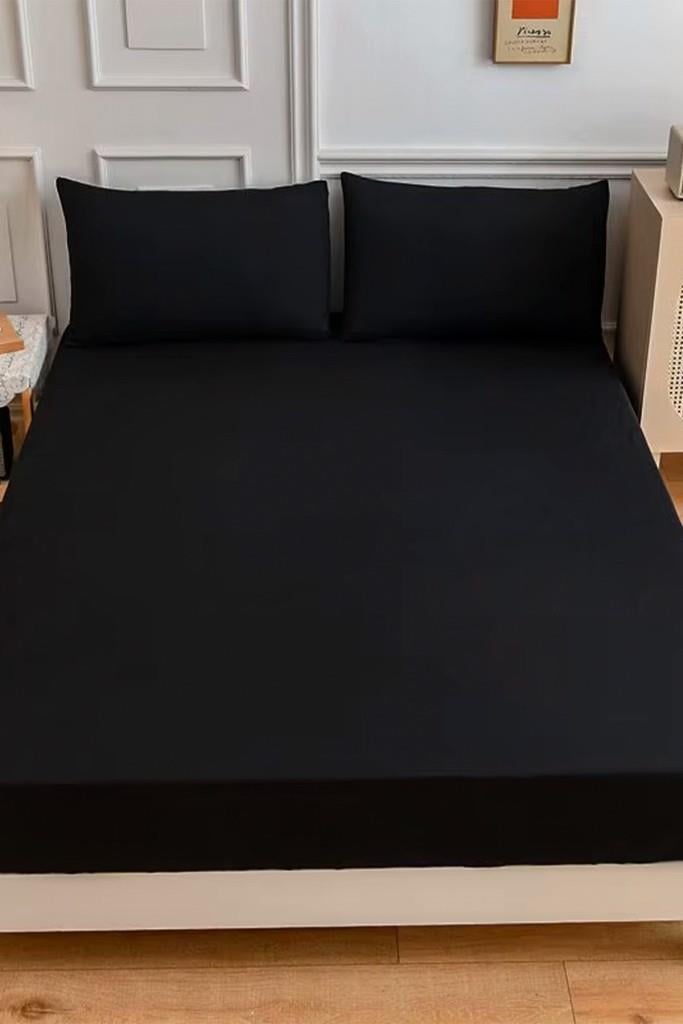 Klasik Lastikli Çarşaf Ve Yastık Kılıfı Set