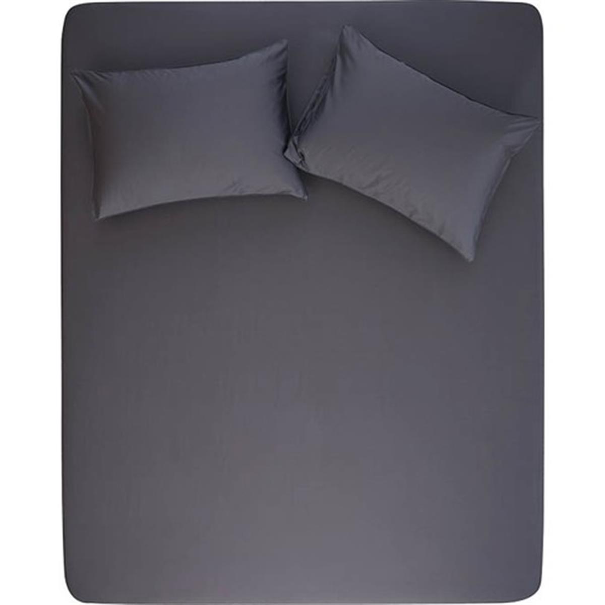 Tek Kişilik Lastikli Çarşaf Seti 100x200 Siyah