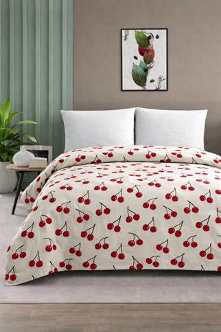 Çift Kişilik Pike Yatak Örtüsü %100 Pamuk 220x230