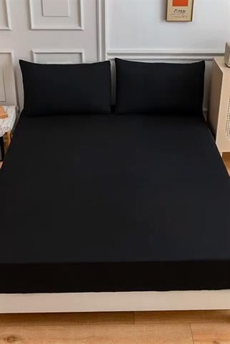 Klasik Lastikli Çarşaf Ve Yastık Kılıfı Set