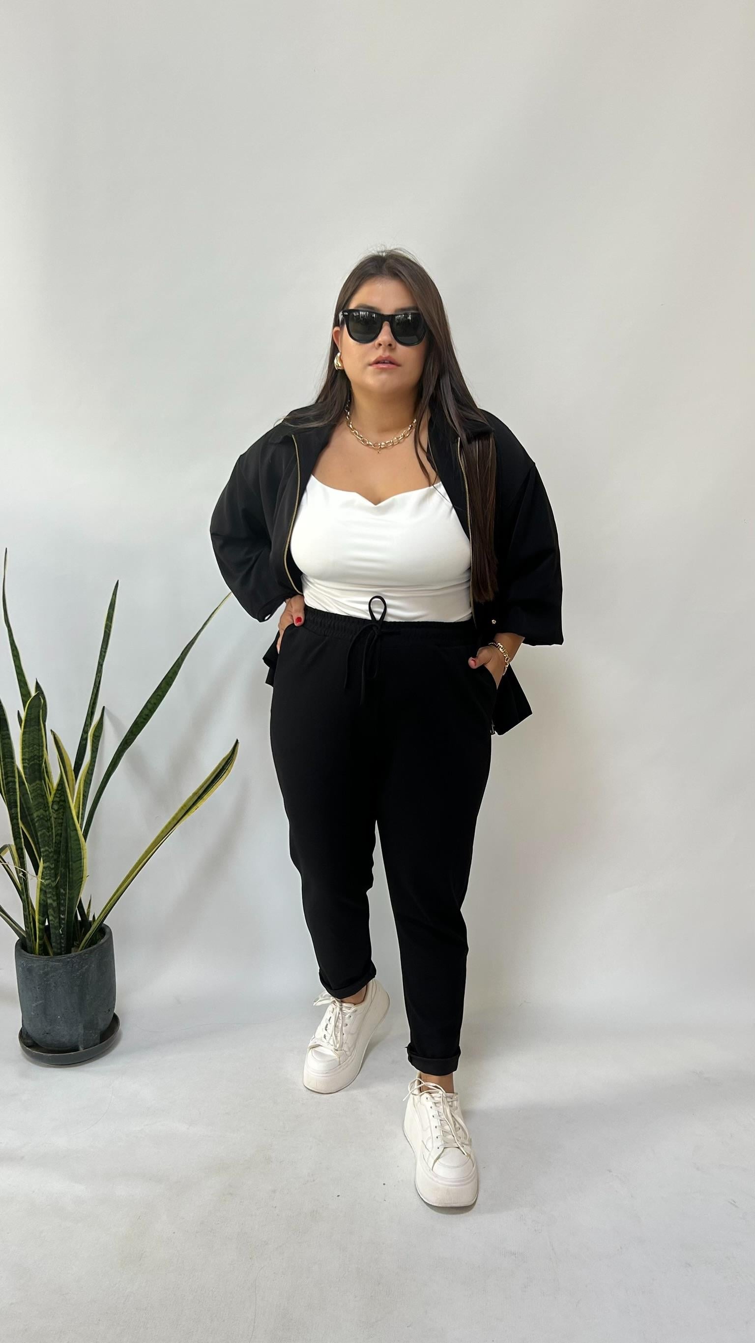 Bel Lastikli Jogger Pantolon 