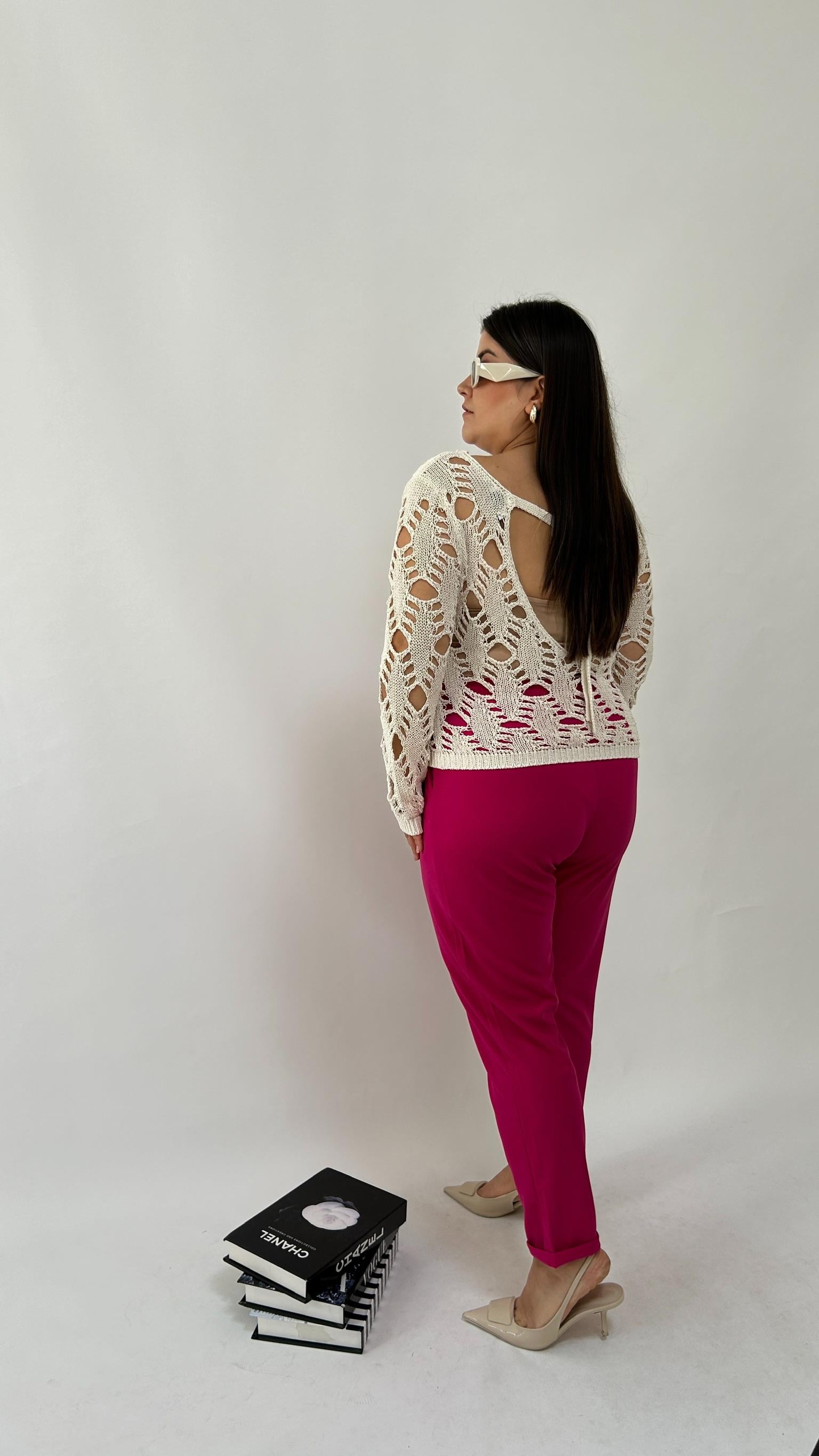 Fuşya Jogger Pantolon