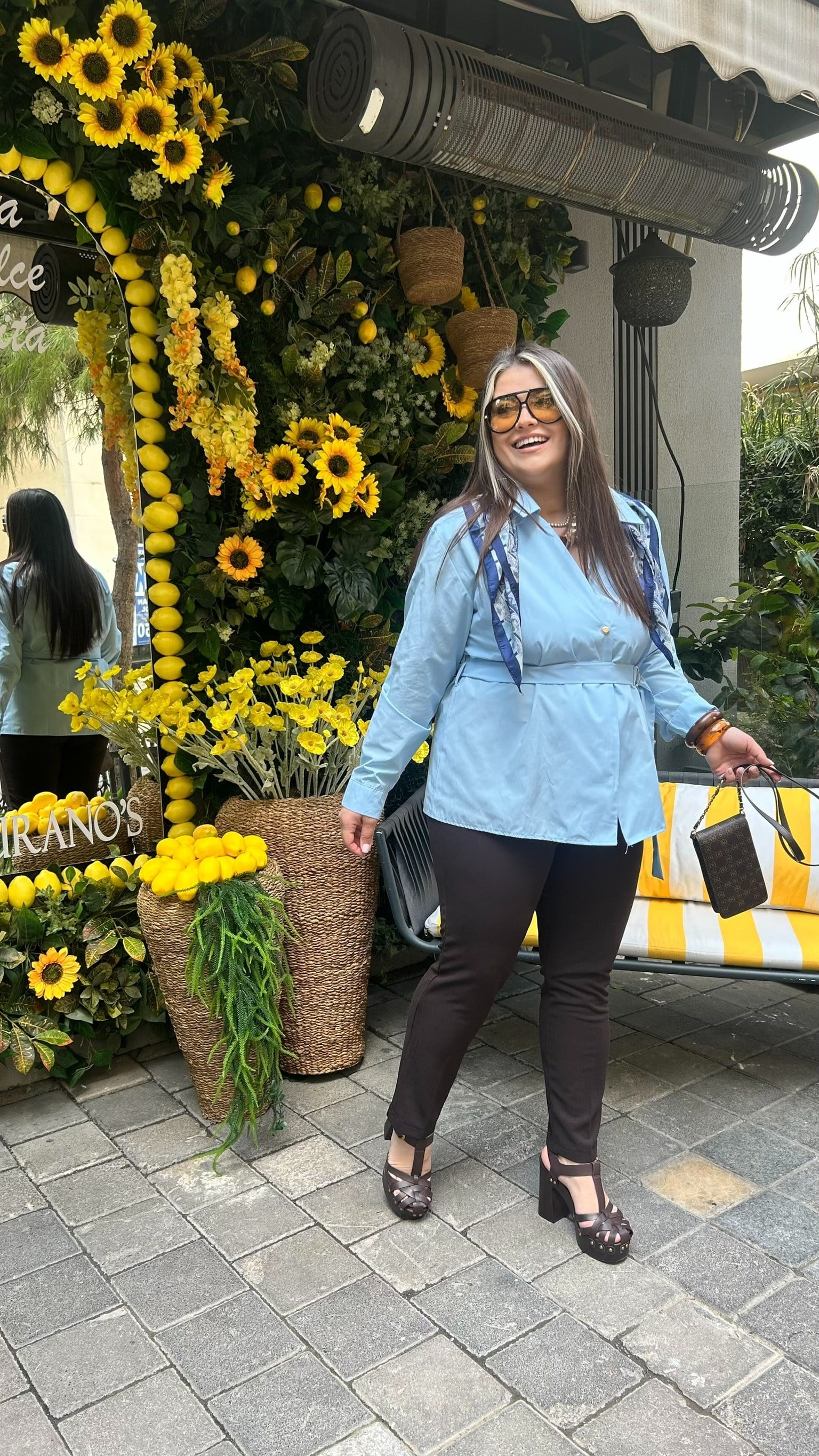 Kahve Dar Paça Pantolon