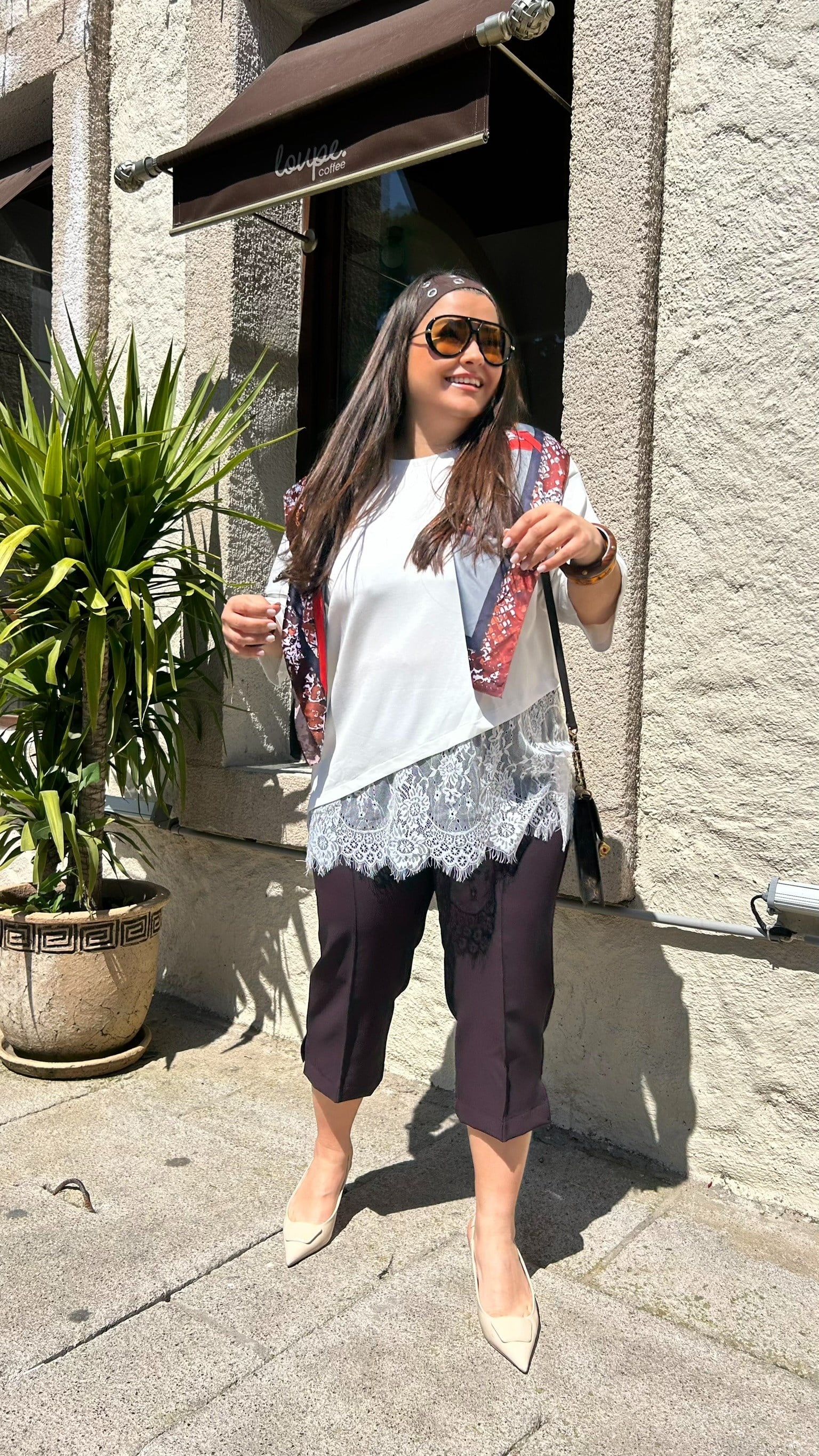 Kahve Kapri Pantıolon