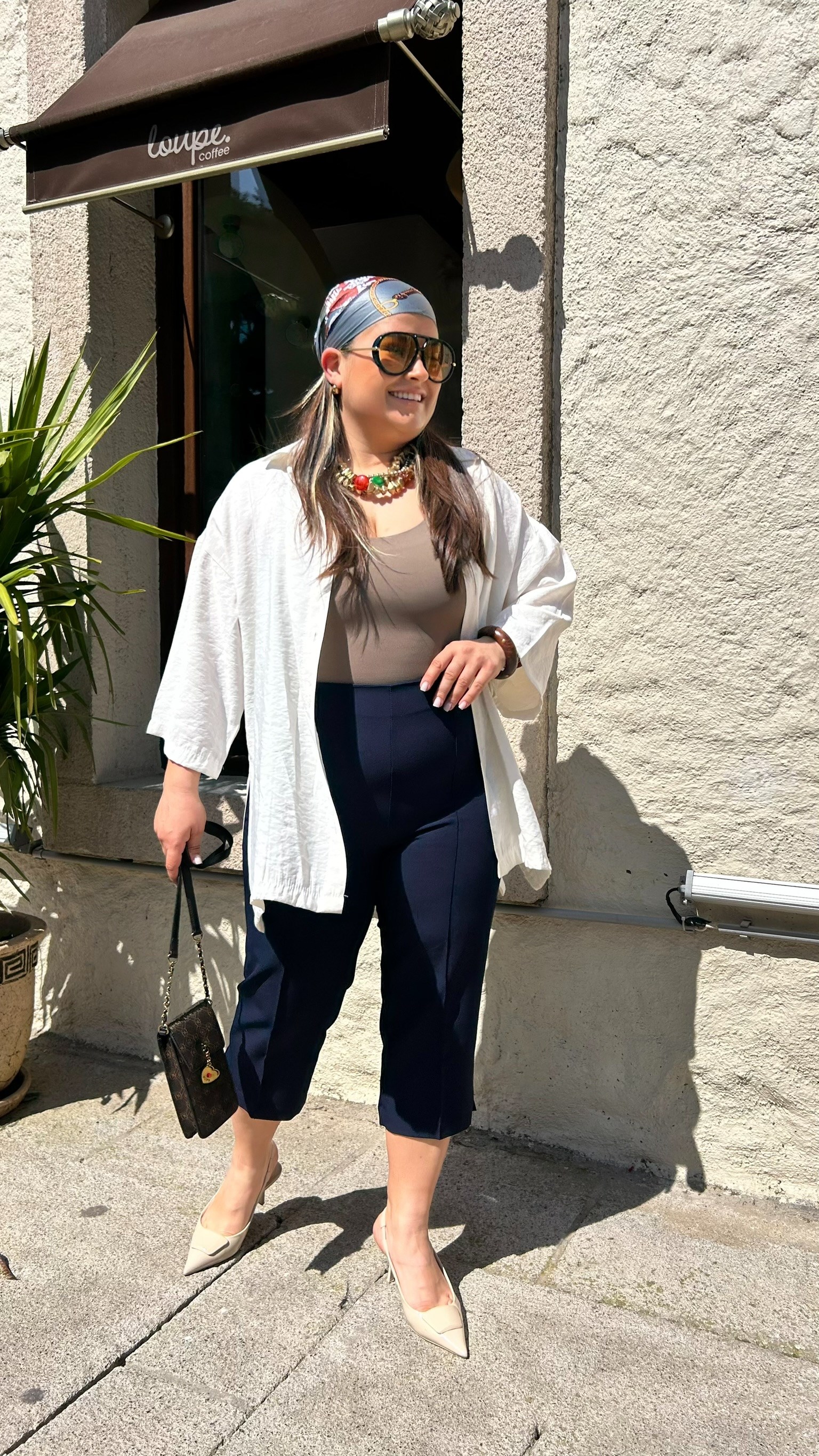 Lacivert Kapri Pantıolon