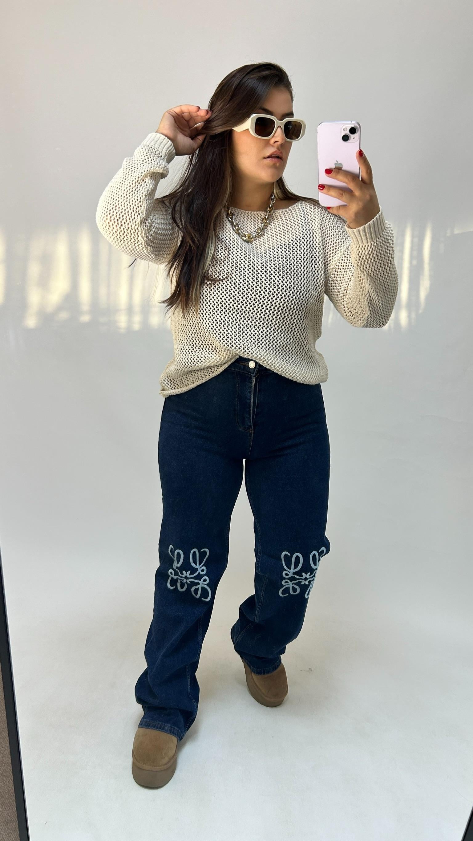 Marka Model Nakış Detay Jean