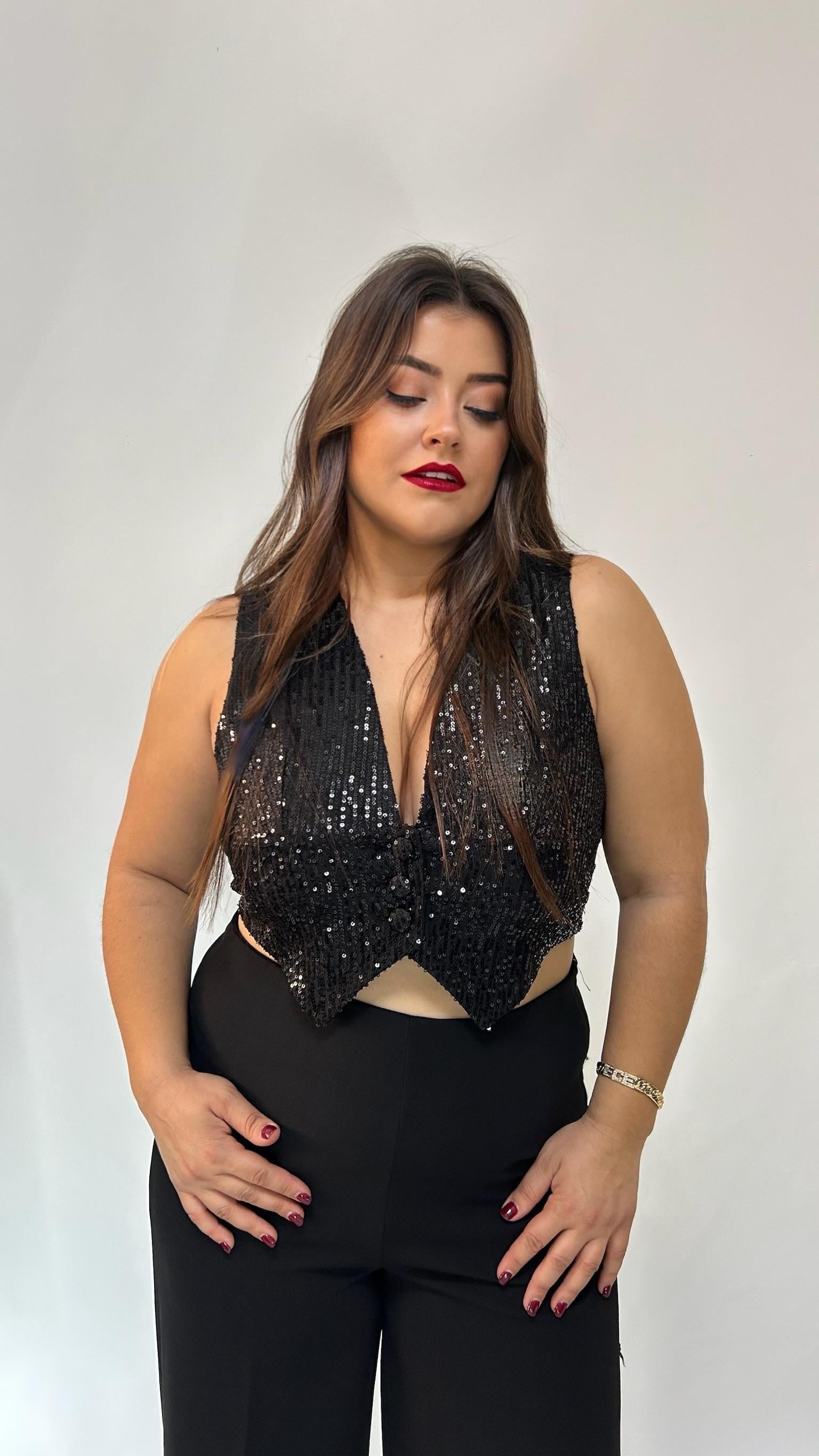 Sihirli Siyah Palazzo Pantolon - 2001