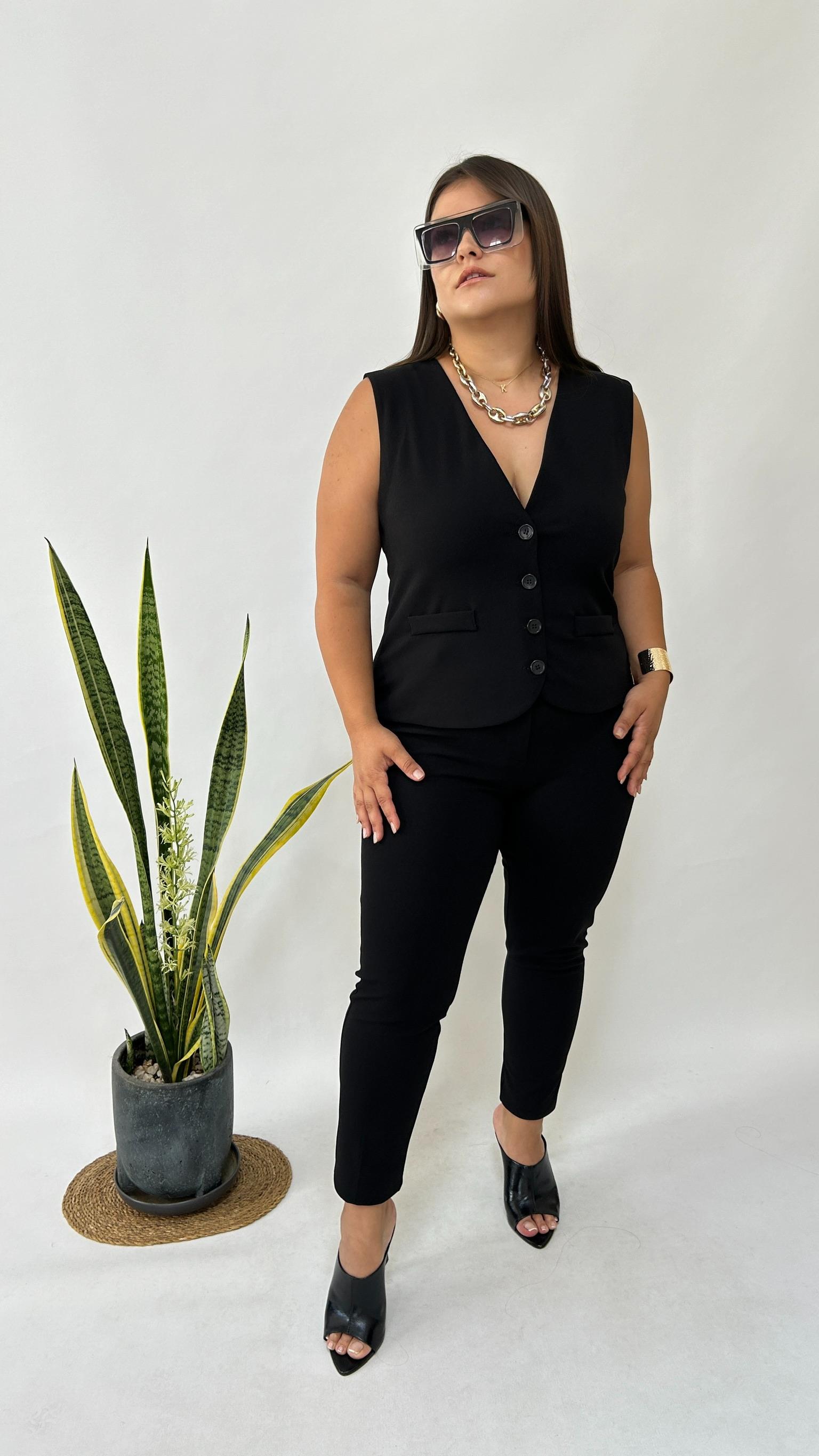 Sihirli Toplarlayıcı Dar Paça Pantolon 