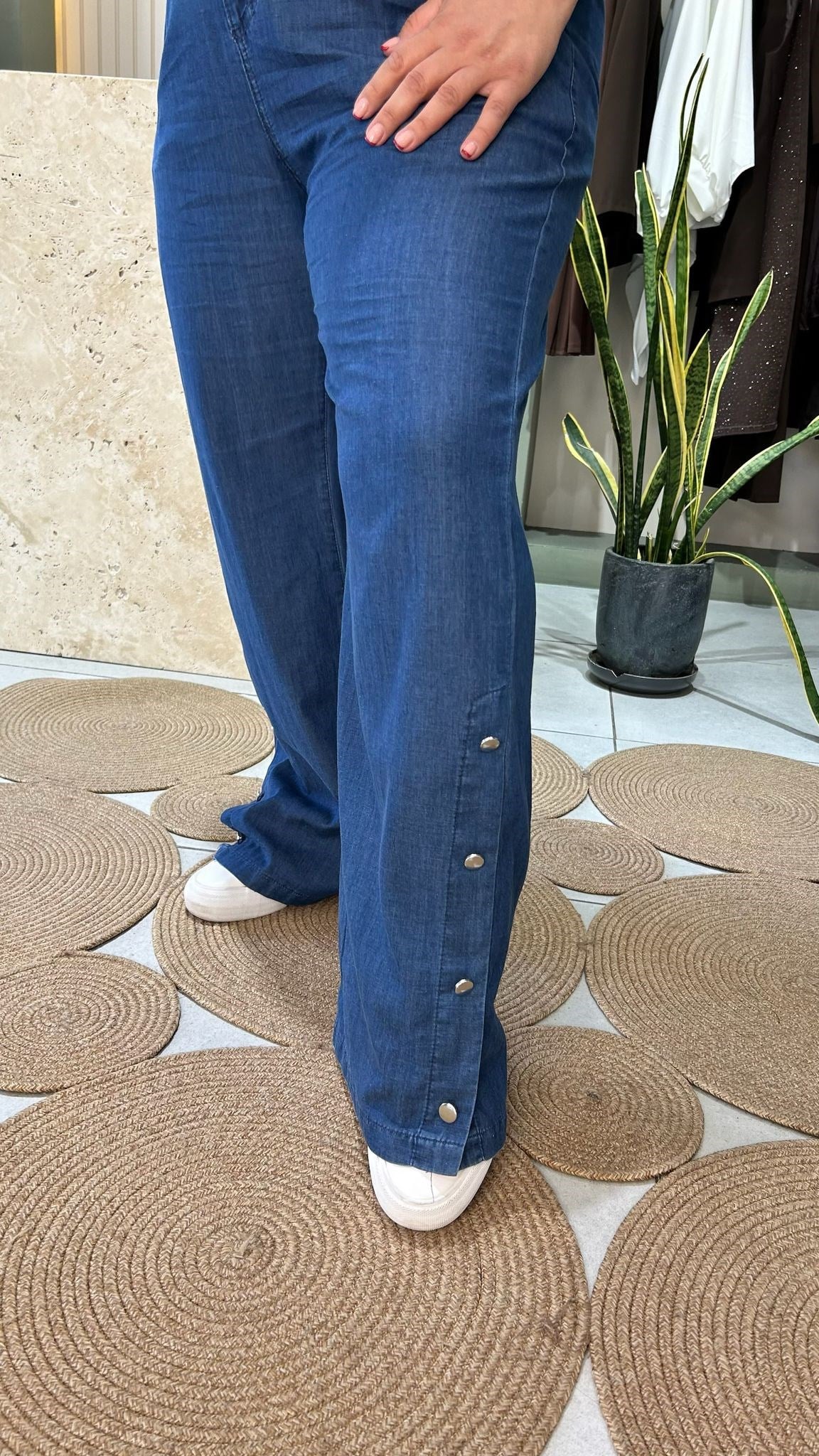 Tencel Jean Pantolon
